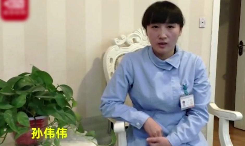 <em>90</em><em>后</em><em>女</em><em>大學生</em>孫偉偉做養老護理員 4<em>年</em>來照顧40多位老人
