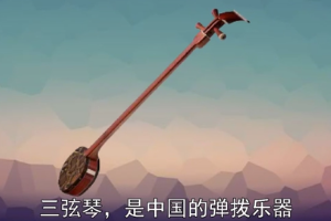 中國<em>彈撥</em><em>樂器</em>—三弦琴