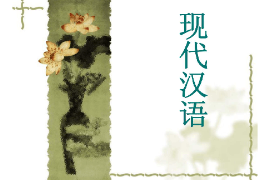 課件：中國(guó)少數(shù)民族語(yǔ)言文學(xué)專業(yè)《現(xiàn)代漢語(yǔ)》