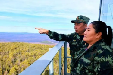 大興安嶺深處的夫妻哨<em>瞭望</em><em>護林</em>
